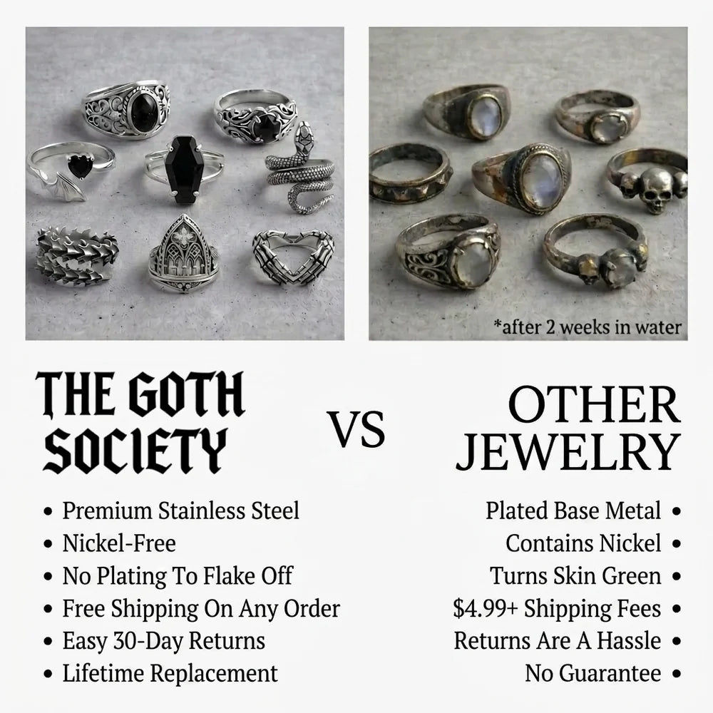 Our jewelry compared with other brands
